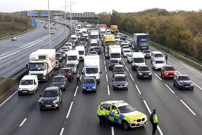 Met chief ‘would love to ignore’ protestors who disrupt motorways