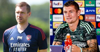 Toni Kroos calls on "perfect" Per Mertesacker to quit Arsenal for new role