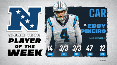 Panthers K Eddy Piñeiro named NFC Special Teams Player of the Week