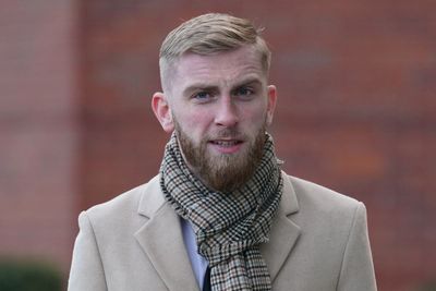 Forest fan claims Oli McBurnie attacked him after pitchside ‘banter’