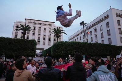 Fans in France, Morocco gear up for historic World Cup match