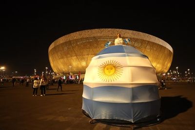 Kenyan World Cup stadium worker dies after falling from stand after Argentina v Netherlands game