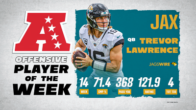 Trevor Lawrence named AFC Player of the Week for a 2nd time