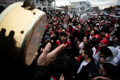 Far from Qatar, fans in Morocco's diaspora are celebrating a historic World Cup run