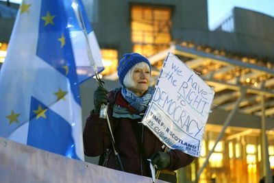 Yessers urged to show commitment to activism at Brexit Day 'Lights On' rally