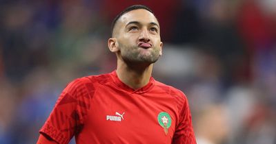 Chelsea fans revel at 'phenomenal' Hakim Ziyech claim amid Morocco vs France World Cup theory