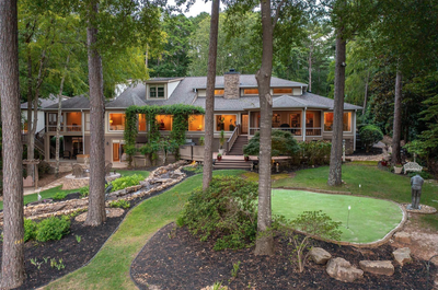 Several lakeside Georgia estates highlight this list of golf properties available now (December 2022)