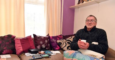 'It's warmer outside than it is in my bungalow': The 81-year-old who sits in a sleeping bag every evening to keep warm