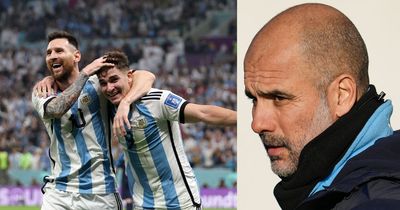 Lionel Messi's Julian Alvarez message as Pep Guardiola set to unleash Man City transfer 'gamble'