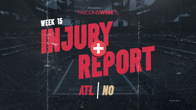 Falcons vs. Saints: Injury report for Week 15 matchup