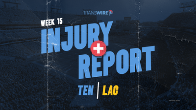 Titans vs. Chargers Week 15 injury report: Wednesday