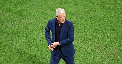 Didier Deschamps confronted by angry France star on pitch after World Cup semi-final