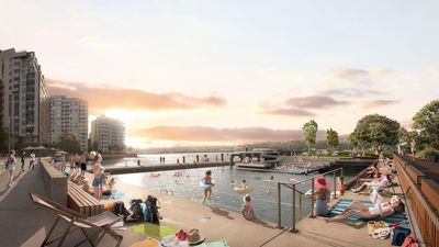 Swimming in Sydney Harbour at Pyrmont will soon be possible for the public