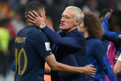 'Proud' France coach Deschamps ready to counter Messi in World Cup final