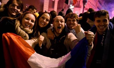 Celebrations on the Champs-Élysées as France fans hail ‘magnificent game’