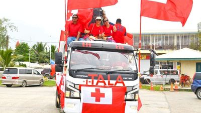 Royal blessings for Tonga's champion netballers during spiritual homecoming