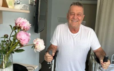 ‘So far so good’: Singer Jimmy Barnes hopes to be home for Christmas after hip and back surgery