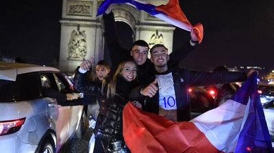Jubilation on Paris Champs-Elysees after France Reach World Cup Final