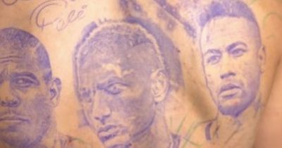 7 most inexplicable footballers' tattoos after Brazil star immortalises World Cup campaign
