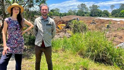 Palmwoods residents 'horrified' as earthworks begin for townhouse development on floodplain