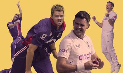 Twenty years of Jimmy Anderson: from frosted tips to statistical marvel