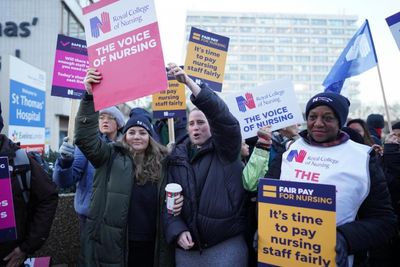 Nurses across England, Wales and Northern Ireland begin strike action