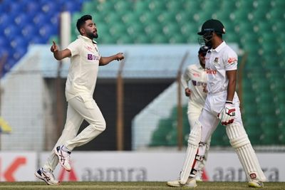 Bangladesh 37-2 at tea in reply to India's 404 in first Test