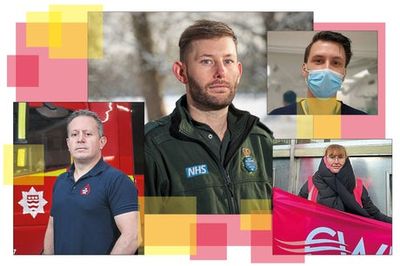 Second jobs, food banks and 90-hour weeks: London’s nurses, paramedics and posties on why they’re striking