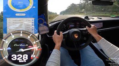 See Porsche 911 Turbo S With 900 HP Inhale The Autobahn At 204 MPH