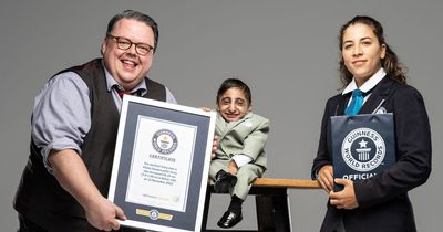 World's shortest man who is just 2ft 2inches tall wins Guinness record