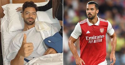 Pablo Mari makes return to training after Arsenal loanee was stabbed in attack