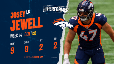 Nathaniel Hackett on Broncos LB Josey Jewell: ‘He’s been great’