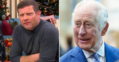 Dermot O'Leary leaves Alison Hammond in stitches with King Charles impression on This Morning