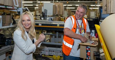 Emma Bunton surprises Amazon staff to mark launch of new audio book