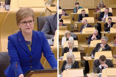 FMQs: Nicola Sturgeon scolds Tories over reaction to poverty question