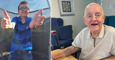 Loving grandad sings on video for autistic grandson 350 miles away and melts hearts of care home staff