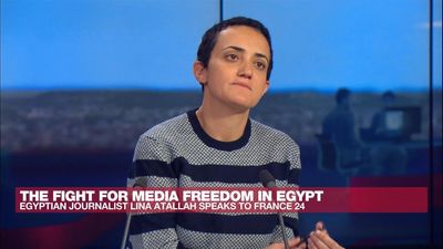 Independent Egyptian journalist Lina Atallah: 'We feel really lonely'