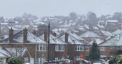 New snow and ice weather warning for Nottinghamshire issued by the Met Office