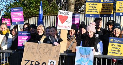 Angry and tired, Liverpool's defiant nurses make their voices heard