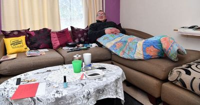 OAP forced to sit in a sleeping bag to keep warm 'afraid' he will die from the cold