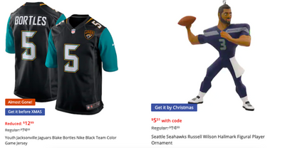 The most bizarre holiday gifts you can find in the NFL Shop’s bargain bin