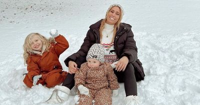 Stacey Solomon defended by fans as shamers blast her over Rex playing in snow