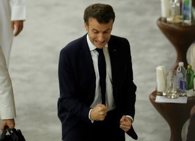 Macron defends World Cup trip amid Qatar graft scandal