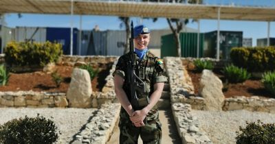 Picture emerges of Irish soldier injured in attack that killed colleague in Lebanon as he remains in hospital