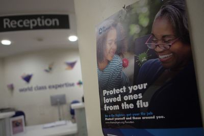 Flu hospital admissions overtake Covid-19 admissions for first time