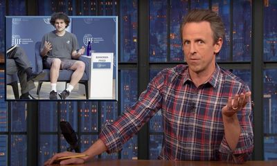 Seth Meyers on Sam Bankman-Fried: ‘A guy who looks the way Cheeto dust smells’