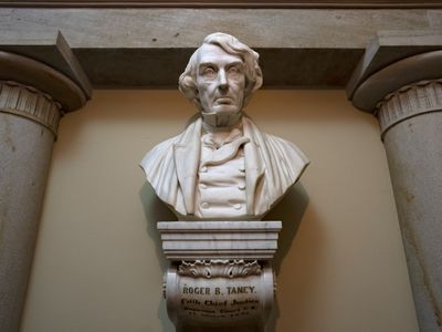 Congress votes to remove a bust of the Dred Scott decision's author from the Capitol