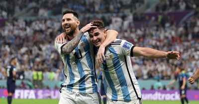 Lionel Messi explains what has surprised him about Man City star Julian Alvarez at the World Cup