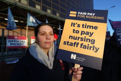 Hundreds of hospital appointments postponed as nurses take part in strike