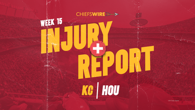 Thursday injury report for Chiefs vs. Texans, Week 15